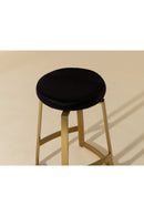 Gold-Base Swivel Counter Stool | Splendido Hendrix | Oroa.com