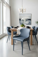 Leather Look Modern Dining Chairs (2) | Splendido Evora | Oroa.com