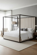 Bronze Framed Canopy King Bed | Splendido Casette | Oroa.com