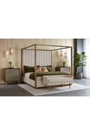 Bronze Framed Canopy King Bed | Splendido Casette | Oroa.com