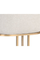 Cream Cantilevered Dining Chairs (2) | Splendido Rayla | Oroa.com