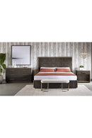 Oval Cream Fabric Bench | Splendido Rayla | Oroa.com