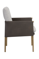 Leather Arm Gray Lounge Chair | Splendido Bellevue | Oroa.com