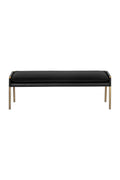 Brass Frame Modern Bench | Splendido Bellevue | Oroa.com