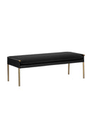 Brass Frame Modern Bench | Splendido Bellevue | Oroa.com