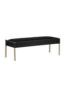 Brass Frame Modern Bench | Splendido Bellevue | Oroa.com