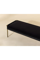 Brass Frame Modern Bench | Splendido Bellevue | Oroa.com