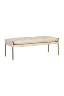 Brass Frame Modern Bench | Splendido Bellevue | Oroa.com