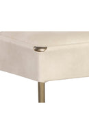 Brass Frame Modern Bench | Splendido Bellevue | Oroa.com