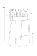 Weaved Back Counter Stool | Splendido Sarai | Oroa.com