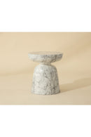 Marble-Look Indoor/Outdoor End Table | Splendido Lucida | Oroa.com