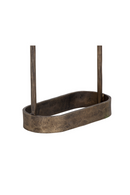 Oval White Marble End Table | Splendido Eden | Oroa.com