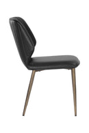 Channeled Leather Look Dining Chairs (2) | Splendido Clinton | Oroa.com