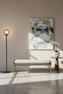 Brass Frame Modern Bench | Splendido Bellevue | Oroa.com