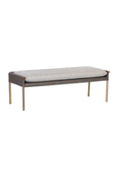 Brass Frame Modern Bench | Splendido Bellevue | Oroa.com