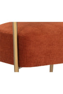 Antique Brass Legs Lounge Chair | Splendido Maestro | Oroa.com