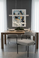 Gray Open-Back Dining Chairs (2) | Splendido Seneca | Oroa.com