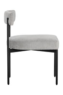 Gray Open-Back Dining Chairs (2) | Splendido Seneca | Oroa.com