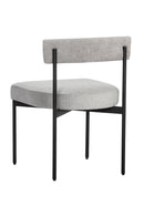 Gray Open-Back Dining Chairs (2) | Splendido Seneca | Oroa.com
