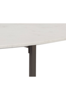 White Oval Marble Coffee Table | Splendido Kiara | Oroatrade.com