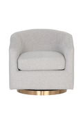 Curved Swivel Lounge Chair | Splendido Hazel | Oroa.com