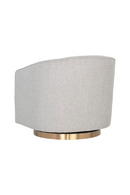 Curved Swivel Lounge Chair | Splendido Hazel | Oroa.com