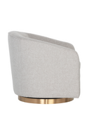 Curved Swivel Lounge Chair | Splendido Hazel | Oroa.com