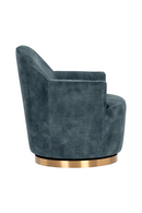 Barrel-Back Swivel Lounge Chair | Splendido Casey | Oroa.com
