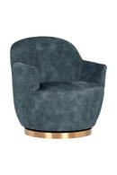 Barrel-Back Swivel Lounge Chair | Splendido Casey | Oroa.com