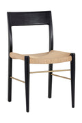 Natural Rope Seat Dining Chairs (2) | Splendido Bondi | Oroa.com