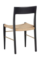 Natural Rope Seat Dining Chairs (2) | Splendido Bondi | Oroa.com