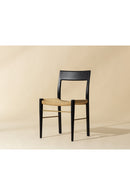 Natural Rope Seat Dining Chairs (2) | Splendido Bondi | Oroa.com