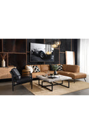 Button-Tufted Leather Lounge Chair | Splendido Gilmore | Oroa.com