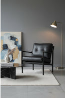 Button-Tufted Leather Lounge Chair | Splendido Gilmore | Oroa.com