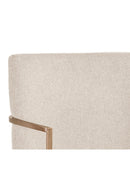 Antique Brass Framed Dining Armchair | Splendido Rayla | Oroa.com