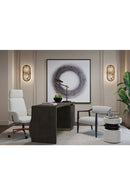 Hospitality furniture - Black Disc Table Lamp - www.oroatrade.com