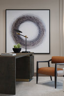 Hospitality furniture - Black Disc Table Lamp - www.oroatrade.com