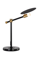 Hospitality furniture - Black Disc Table Lamp - www.oroatrade.com