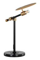 Hospitality furniture - Black Disc Table Lamp - www.oroatrade.com