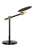 Hospitality furniture - Black Disc Table Lamp - www.oroatrade.com