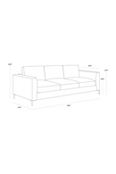 Fabric Sofa with Reversible Cushions | Splendido Byward | Oroa.com