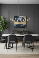 Black Iron Honeycomb Pattern Sideboard | Splendido Hive | Oroa.com