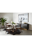 Black Iron Honeycomb Pattern Sideboard | Splendido Hive | Oroa.com