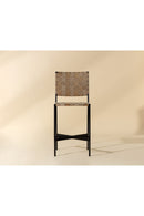 Weaved Suede Leather Counter Stool | Splendido Omari | Oroa.com