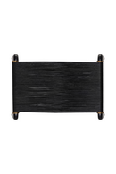 Black Leather Cord Stool | Splendido Riz | Oroa.com