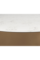 Round White Marble Coffee Table | Splendido Zelda | Oroa.com
