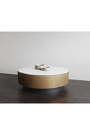 Round White Marble Coffee Table | Splendido Zelda | Oroa.com