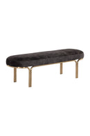 Oval Upholstered Bench | Splendido Gwen | Oroa.com