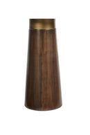 Black Glass Oval Side Table | Splendido Lamont | Oroa.com