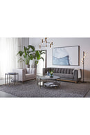 Black 2-Layer Indoor/Outdoor Side Table | Splendido Zuma | Oroa.com